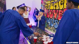 CrazyCollegeGFs Angel Youngs, Hailey Rose, Nina Nova Graduation Gone Wild