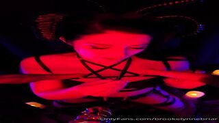 OnlyFans BrookelynneBriar Presents Caged And Cucked By Your Succubus Queen