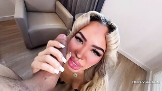 ThePOVGod Luna Luxe Best Gagging Blowjob