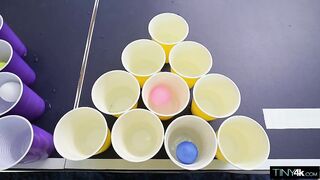 Tiny4k Julia James Sex Cup Pong
