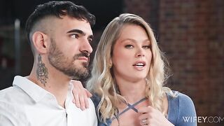 Wifey Sammm Next Door Sammm And Alex Tiny Hotwife Devours Monster BBC