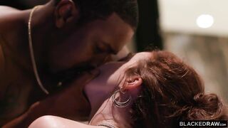 BlackedRaw Nicole Vaunt Gorgeous Redhead Devours His Monster BBC
