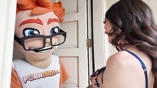 PornDudeCasting Catherine Knight Porn Dude Test Their Compatibility