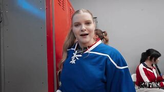 LetsPostit Harlow West Hockey Locker Room