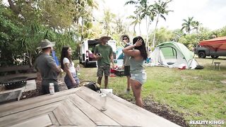 CrazyCollegeGFs Funsized Megan Cummy Camp Out