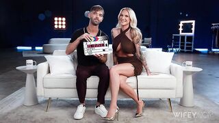 Wifey Kaci Kennedy Kaci And Dakota Tattooed Hotwife Rides BBC While Hubby Films
