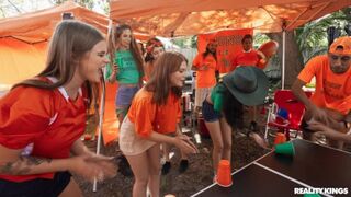 CrazyCollegeGFs Katerina Deville, Sky Wonderland Game Day Tail