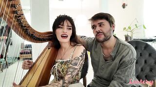 Lustery E1835 Holly Beth And Hairy Styles Pull On My Harp Strings