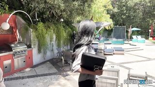 PropertySex Bianca Bangs, Molly Little Caught Recording