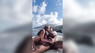 OnlyFans Elizabeth_1827 BBC Sextape On Boat With Troy Francisco
