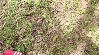 Took it in my mouth and pussy after losing the Squid Game.