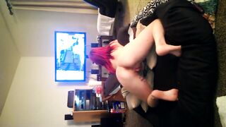 Ass shaking while playing games!