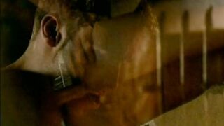 Beautiful brunette ass fucked and cumshot on tits in romantic atmosphere