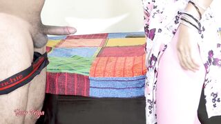 desi stepsis occupied her stepbro room for a night but he wanted to share his bed