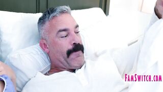 Step Son And Step Daughter Get FOMO Watching Stepdad And Stepmom Fuck