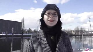 Black Hair PAWG Glasses Girl Melli Venom Pick Up for First Casting Fuck in Berlin - GERMAN SCOUT | PornMedium.com