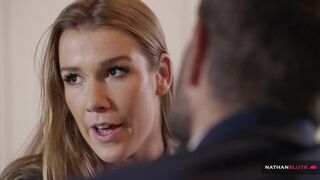 Hot Secretary Alexis Crystal Takes Her Boss' Big Cock Up Her Ass - 1st 4K teaser