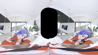 Alessa Savage As Jinx Is Absolutely Desperate To Empty Santa's Sack And Suck His Candy Cane