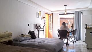 Married woman sucking her husband's friend's very hard cock Sub. EN 1-4