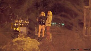 Two wild bitches in rough, sweaty, dirty anal fuck threesome - Forgive Me Father FULL VIDEO