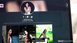 Dutch woman surprises husband with teen girl: SASHA + CARMEN JOY (NETHERLANDS) - SEXYBUURVROUW