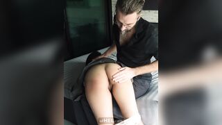 Pinay teen school girl spanked and fucked - Teacher fucks Asian student