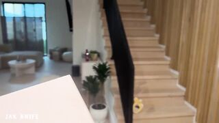 Jak Knife - Fucking a slutty client in my moving truck while on the job - Lana Smalls