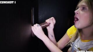 Coco Lovelock's First Gloryhole