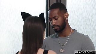 Naughty Cosplayer Has Secret BBC Hook-Up