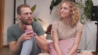 Ersties TV - FULL Truth Or Dare Game - 3 Hot Babes Pleasure Their Guy Friends Before Climactic Orgy