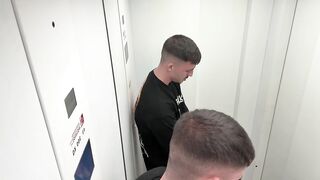 I get HOT in the ELEVATOR and FUCK my best friend until I get the milk out of it