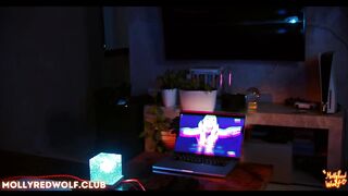 CUM All Over My Body! Dirty talk with Grok. Facial, Titty Fuck, Porn Talk - MollyRedWolf