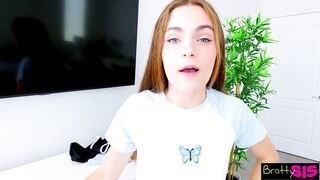 Petite Stepsis Juniper Ren Gets Fucked in Her Tight Snatch by Stepbro - S35:E4