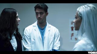 Horny Doctor Fucks Lab Partner Before Unbirthing Him FULL SCENE