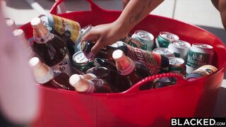 BLACKED BBC Hungry MILF Serenity Cox'S First Ever Gangbang