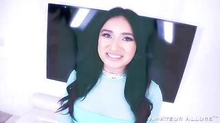 Amateur Allure Introduces Ophelia Purr, Young Beauty Gives Head, Fucks and Swallows a Thick Load