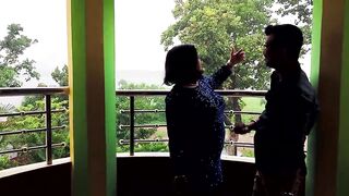 A indian house wife impressd a big penis boy with her big boobs..(Boro boro dudu)