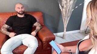 JacquieEtMichelTV Giulia Takes her interview further than expected