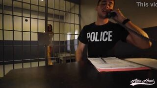 Whore get Fucked in Prison - Alina Angel The Iraqi b*tch Alina gets fucked in prison by the investigator