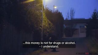 Railed In Catwoman Mask In A Van