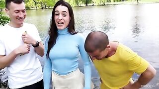 Fat Ass Freedom Lover Briseida Myers Fucked In Public Park & Double Penetrated