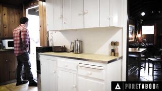 PURE TABOO Pervert Mature Weirdos Trick Naive Neighbor Laney Grey To Take Her Virginity