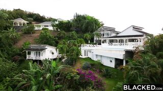 BLACKED Busty Beauty Rikako Katayama Can't Keep Her Hands Off Her Boss Jason's BBC