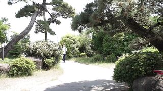 On A Company Trip… I Gave My Wife Only A Towel And Let Her Enter The Men’s Bath Where The Sexually Active Men Gather. Mary Tachibana