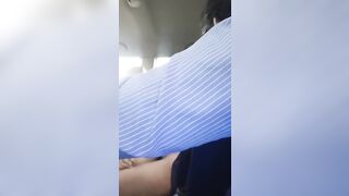 Sexy Desi Indian In Car
