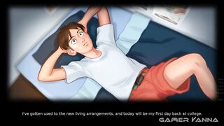 The Paradise Fucking - Kanna slides his cock into the pussy for the first time.