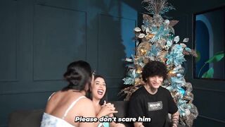 Boyfriend gives his mother-in-law the best Christmas present ever - Cuckolded girlfriend!