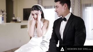 MODERN DAY SINS Groomsman Assfucks Best Buddy's Wife Valentina Nappi In Marital Bed On Wedding Day