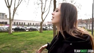 Italian Babe Craves American Cock