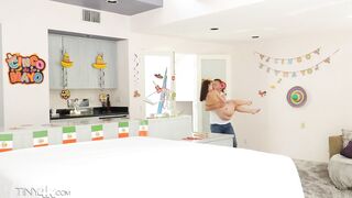 PINK TACO FOR CINCO DE MAYO! Step Sis Lana Rhoades Fucked Before The Party